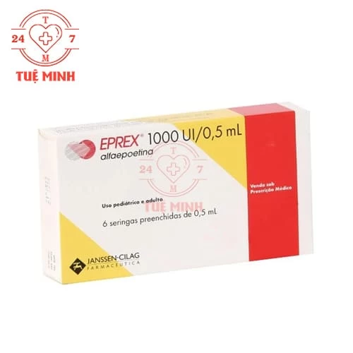 Eprex 1000IU Cilag - Thuốc điều trị thiếu máu